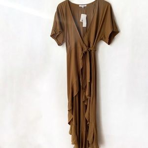 NWT Young Fabulous & Broke Hi-low Ruffle Dress SZ: XS